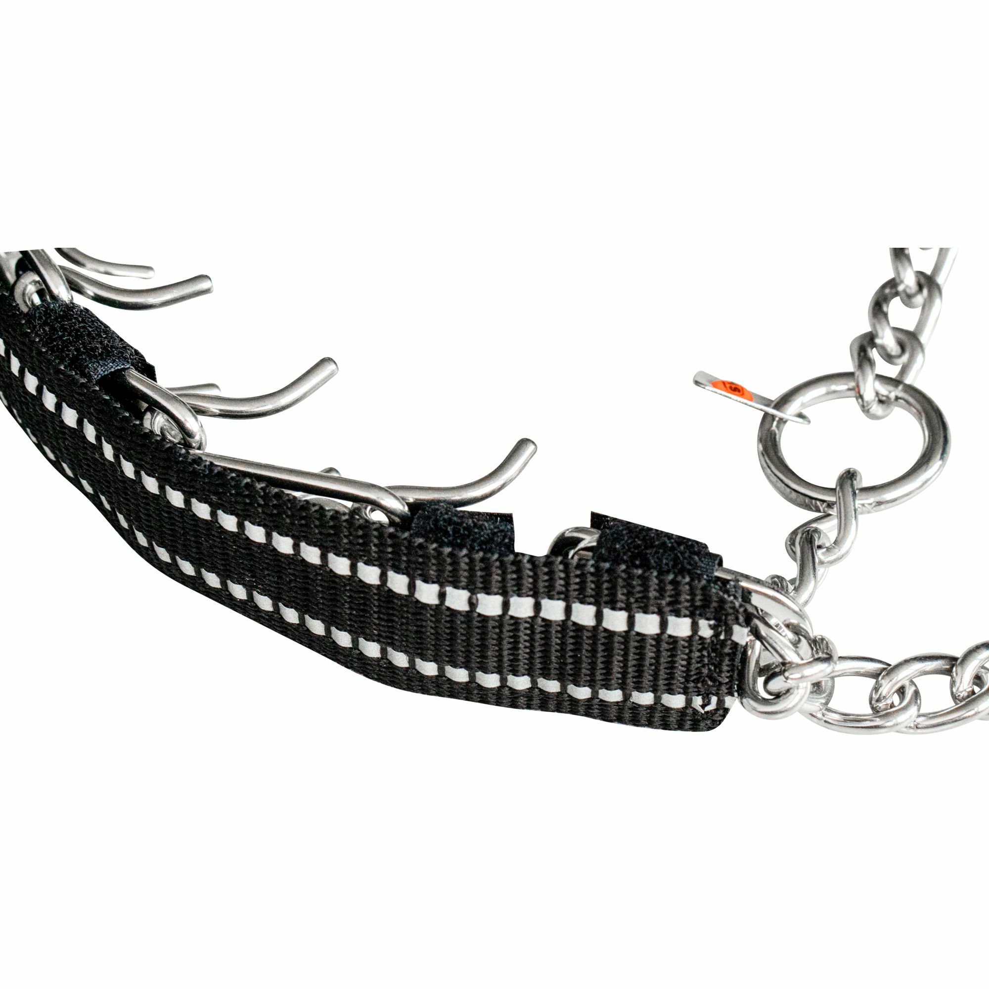 HS Kryt na ostnatý obojok ULTRA-PLUS, 3cm/40cm, čierna reflexná