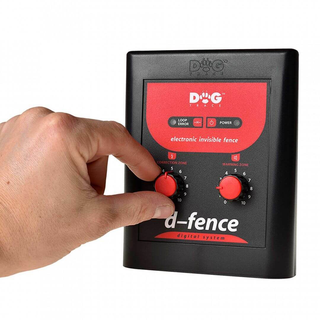 Elektronický neviditeľný plot D-fence 1001, bez anténneho drôtu, pre inštalácie do 1200m
