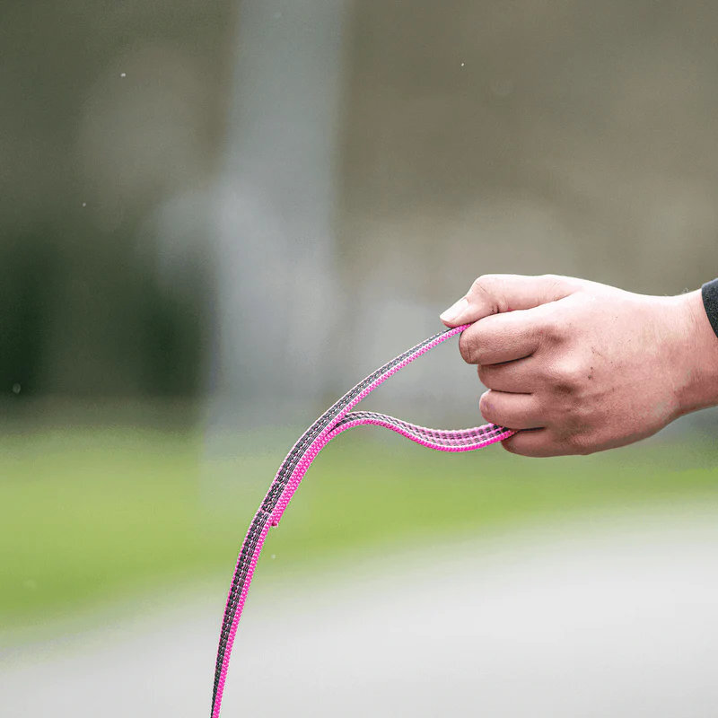 HS Sprenger | Vodítko pogumované bez uška, 19mm/100cm, červené