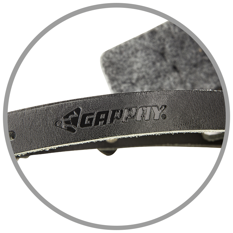 Náhubok kovový vytĺkací s oceľovou tyčou, veľ. 4, nemecký ovčiak veľký pes