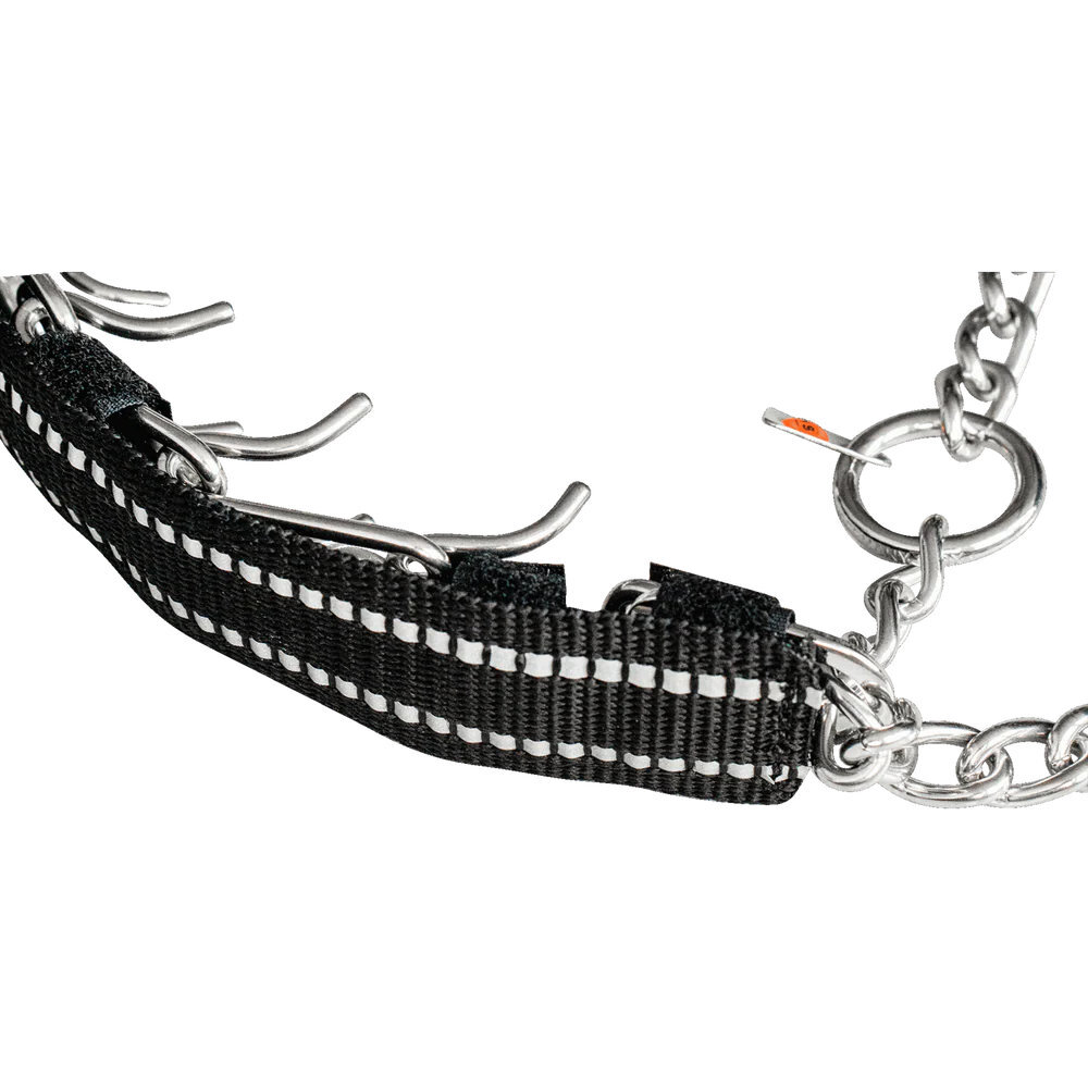 HS Sprenger | Kryt na ostnatý obojok ULTRA-PLUS, 2.5cm/39.5cm, čierna reflexná