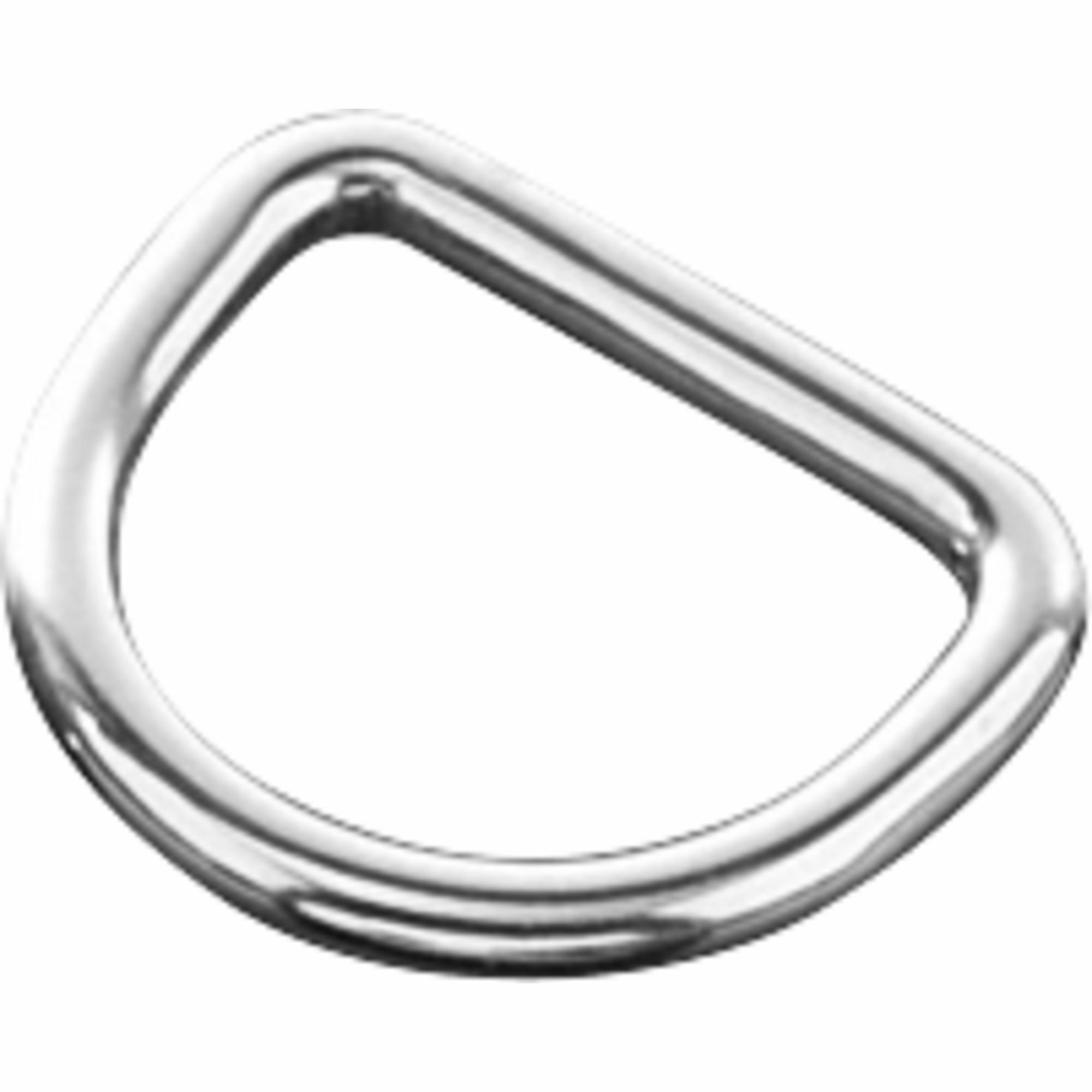 HS D- krúžok zváraný, 4mm/35mm, nerezová oceľ