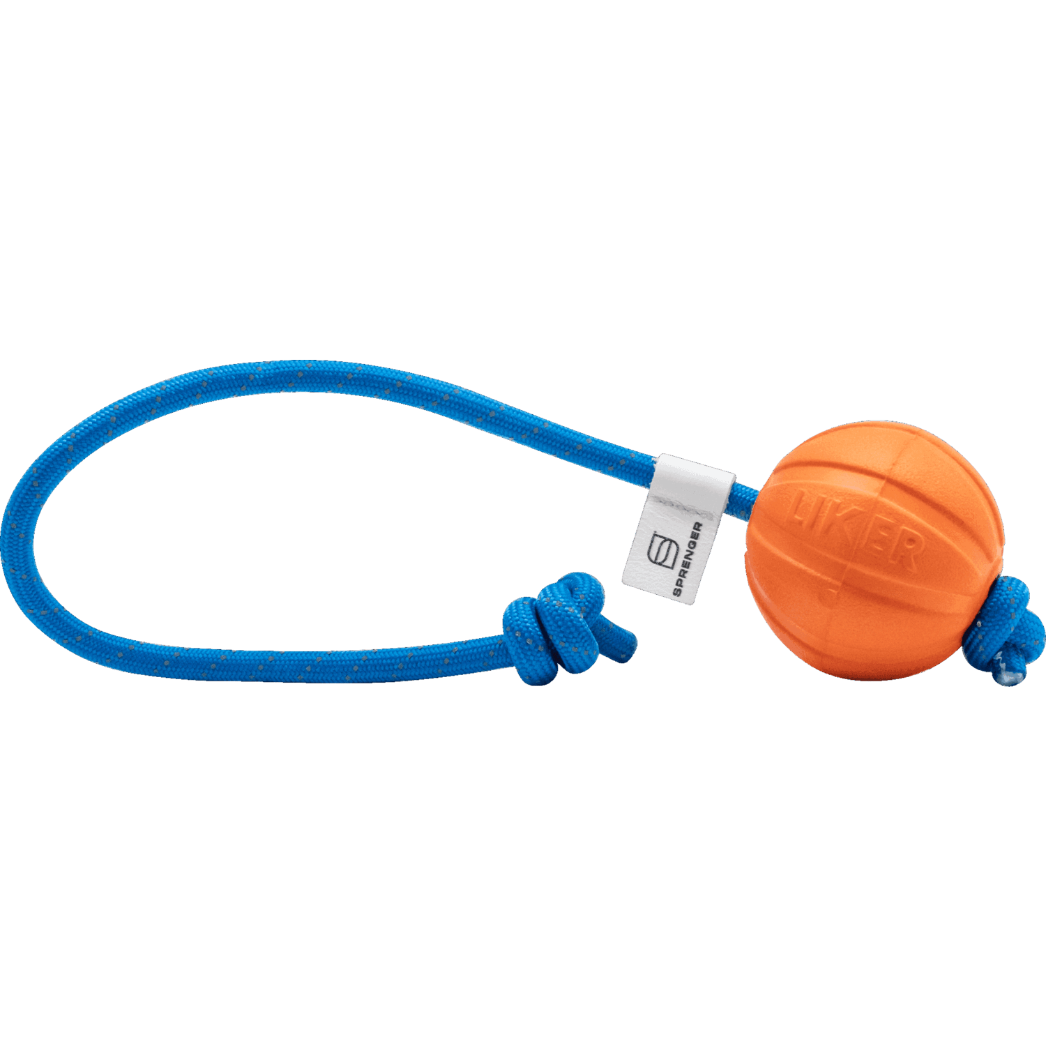 HS Sprenger | Lopta plávajúca, M - 7cm, so šnúrkou, netoxický polymér, oranžová