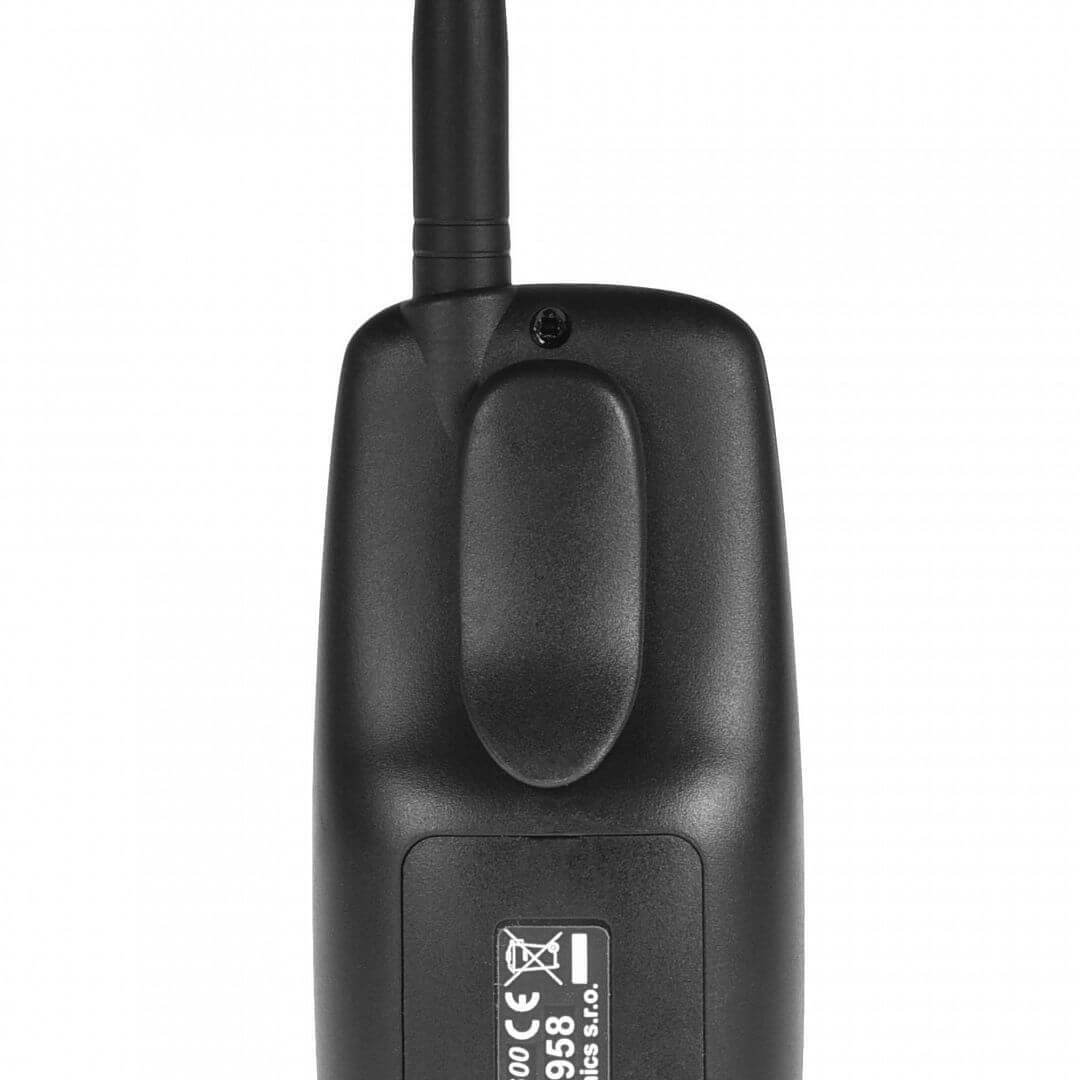 Elektronický obojok 600, pre stredné a väčšie plemená, 2.5cm/max 75cm, čierny