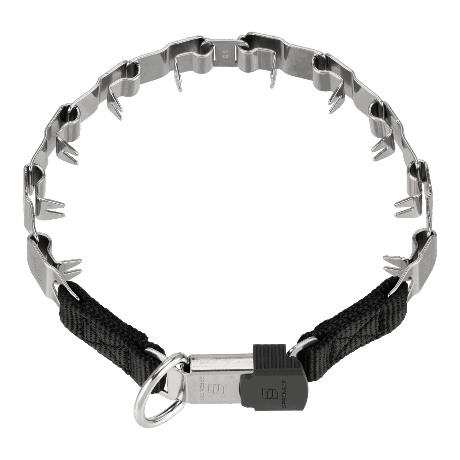 HS Sprenger | Obojok ostnatý Neck-Tech Sport, 2cm/48cm, nerezová oceľ, ClicLock