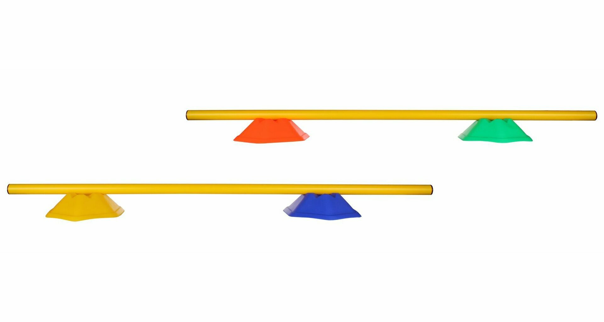 Méta HEX Marker, tréningová, 15cm/27cm, viacúčelová, odolný plast, žltá