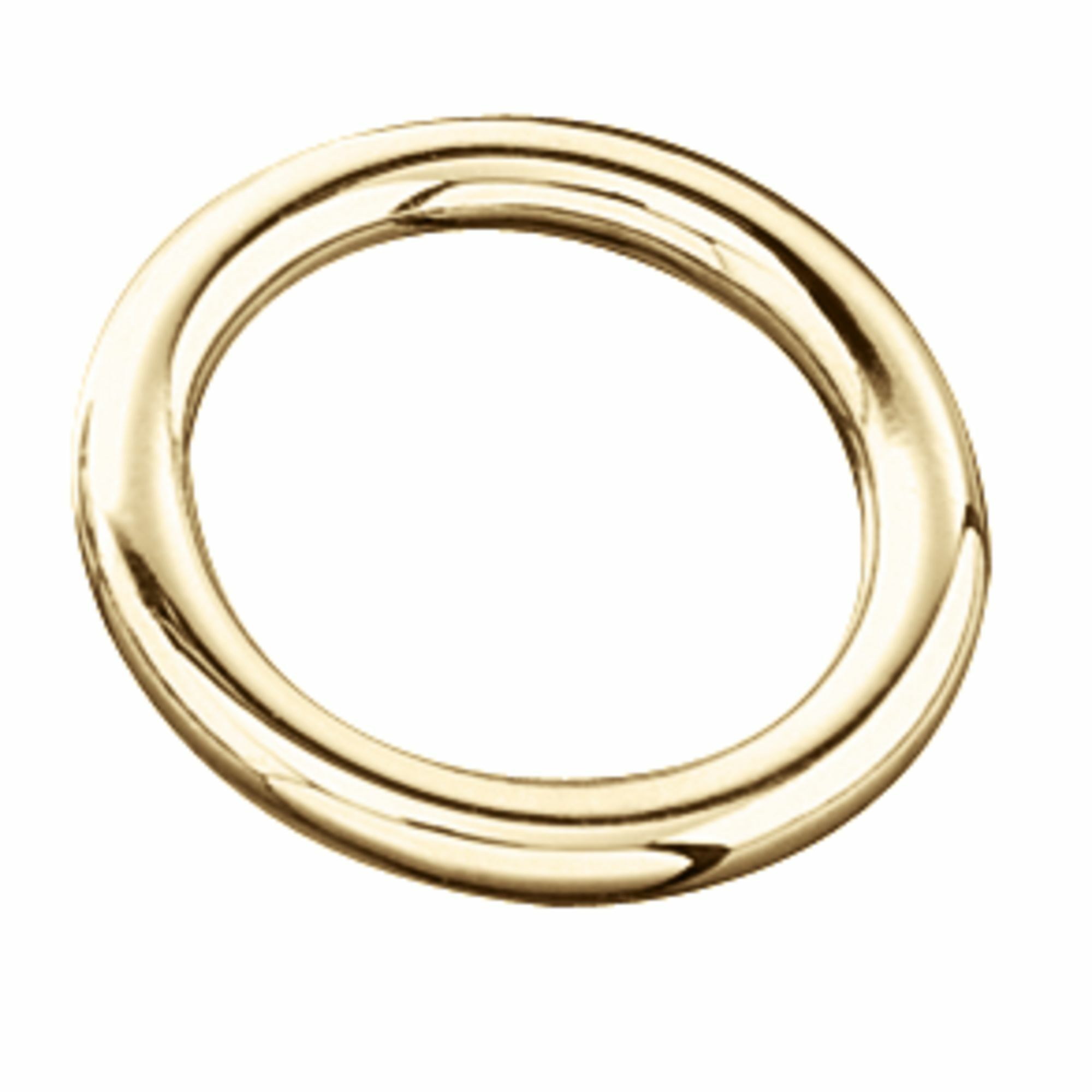 HS Krúžok, liaty, 4.00mm/25mm, mosadz