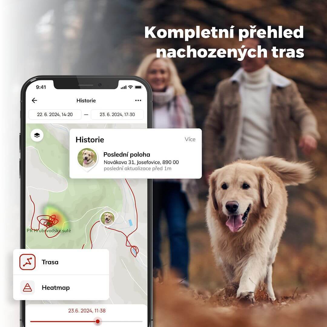 Vyhľadávacie zariadenie pre psov DOG GPS mini lokátor