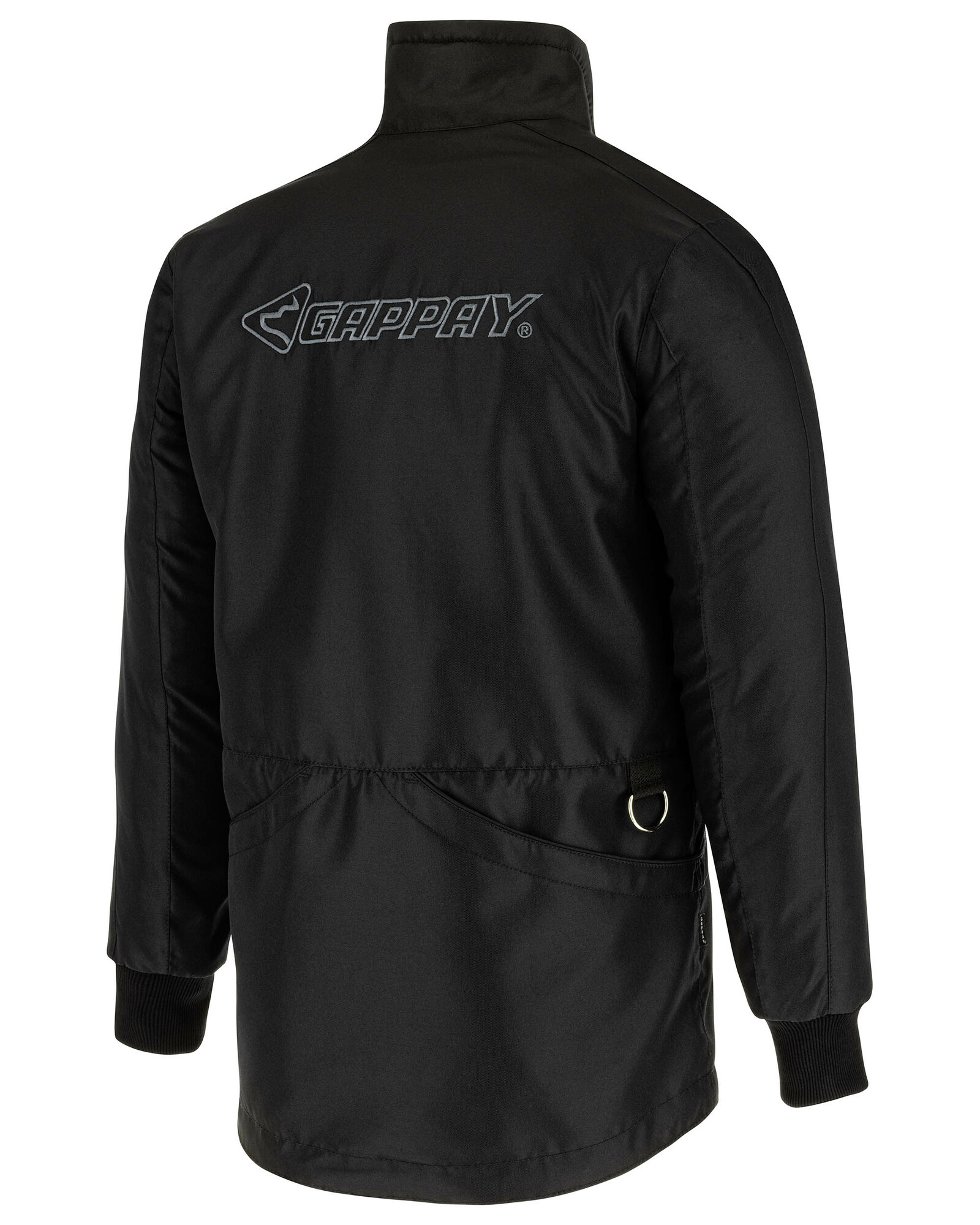 Vetrovka MODERN s podšívkou, bez kapucňe, unisex, čierna XXXL