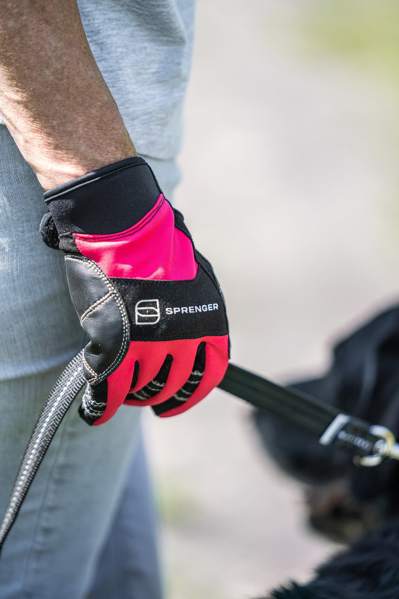 Ružové rukavice SPRENGER FLEXGRIP COMFORT