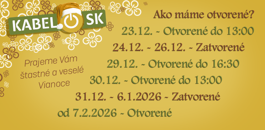 Otváracie hodiny cez sviatky