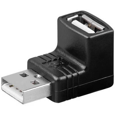 USB uhlové adaptéry