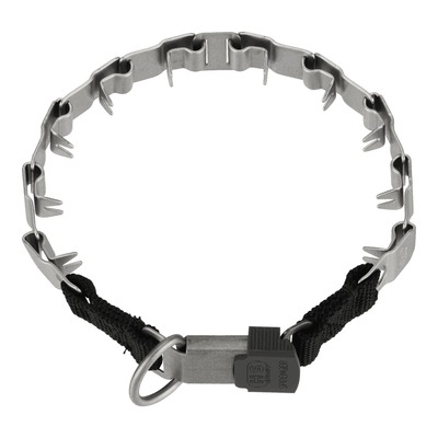 Obojok ostnatý Neck-Tech Sport 2cm/60cm, ClicLock, nerezová oceľ, matný, HS