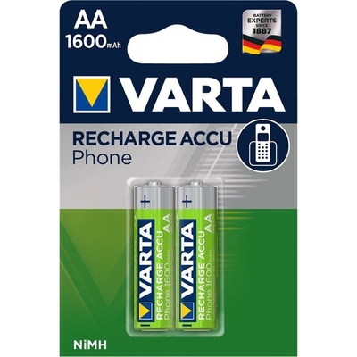 Baterka VARTA RTU nabíjacia AA (2ks) 1.2V 1600mAh NiMH (HR6 58399) 2BL