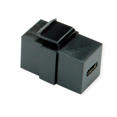 Modul USB 3.1 CF/CF, Keystone, čierny, 5Gbit/s