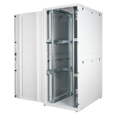 19" Rack na podlahu 42U, 1970x800x1200mm (HxWxD), PRO, sivý