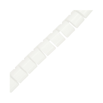 Káblový organizér Kábel Fix s nástrojom na vkladanie káblov, 10m, ⌀ 10mm, biely