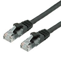UTP Patchkábel LSOH 1.5m cat.6, čierny, CCA, Component Level