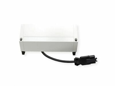 DESK2 2xUTE 230V, nabíjačka (USB A + USB C), 0.2m kábel 1.5mm², GST18, biely/čierny