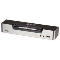 Sada káblov pre KVM, DVI-D M/M, USB A-B M/M, Audio 3.5mm jack, 3m Single Link