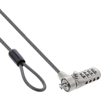 Bezpečnostný zámok, na kombináciu (kód) 2m (priemer lanka 4.4mm)