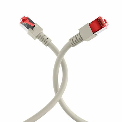 S/FTP (PiMF) Patchkábel LSOH 3m, cat.6, sivý, Cu