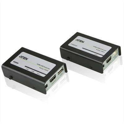 Predĺženie HDMI cez 2xTP do 60m, USB