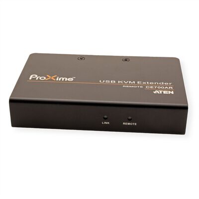 Predĺženie KVM cez TP do 150m, VGA, USB, RS-232, Dual Remote (lokálne ovládanie/monitor)