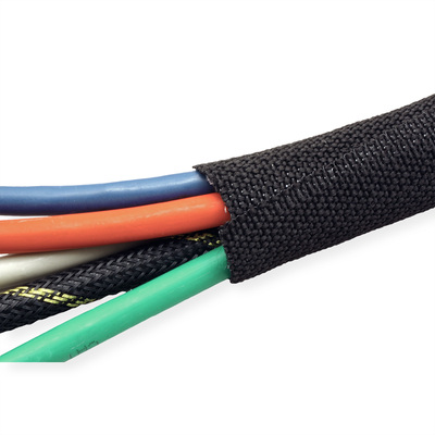 Káblový organizér FlexWrap, 2.5m, ⌀ 13-25mm, Value, čierny