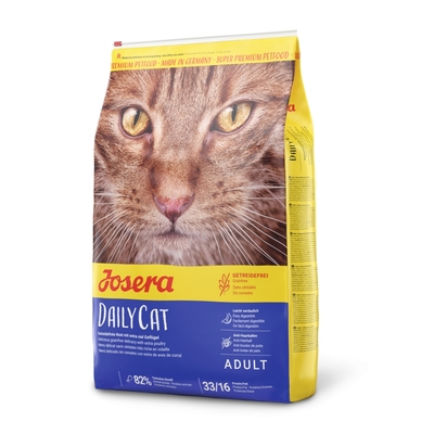 Krmivo pre mačky JOSERA DAILYCAT, pre dospelé mačky, bez obilia, 10kg