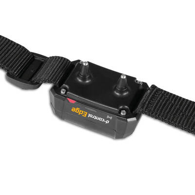 Elektronický obojok EDGE 650R, stredné a väčšie plemená, 2.5cm/max 75cm, čierny, s ovládačom na prst