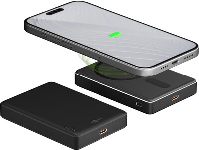 PowerBank 10000 mAh, magnetická bezdrôtová (wireless) 
