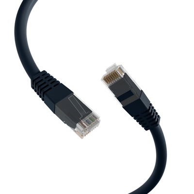 UTP Patchkábel LSOH 2m cat.6, čierny, CCA