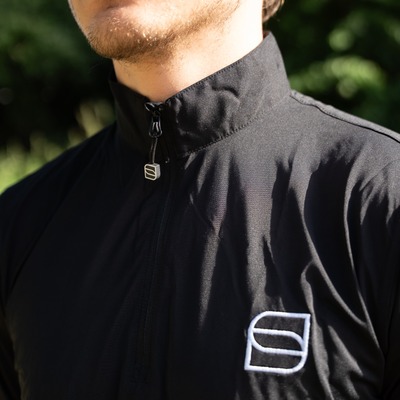 Tričko s krátkym rukávom s logom SPRENGER unisex s UV ochranou 50+, čierne, S, HS