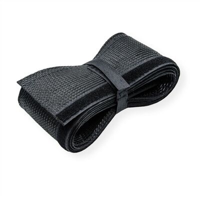 Káblový organizér Kábel Fix, suchý zips, 2.5m, ⌀ do 25mm, čierny