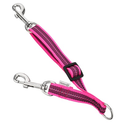 Bezpečnostný adaptér ku korekčnému obojku, pogumovaný, reflexný, 10-20cm, modrý, HS