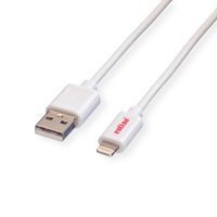 Kábel USB "Lightning" pre Apple, 0.15m, High Speed, čierny