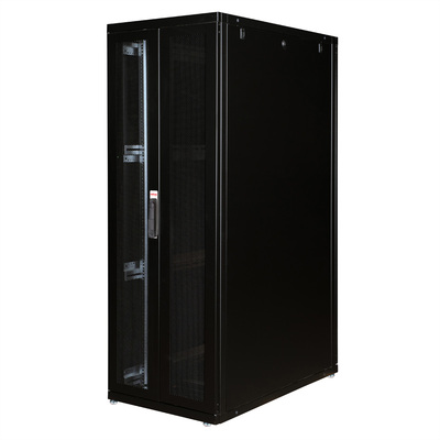 19" Rack na podlahu 36U, 1705x600x1000mm (HxWxD), PRO, čierny