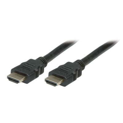 Kábel HDMI M/M 1m, High Speed+Eth, 4K@60Hz, HDMI 2.0, čierny, S