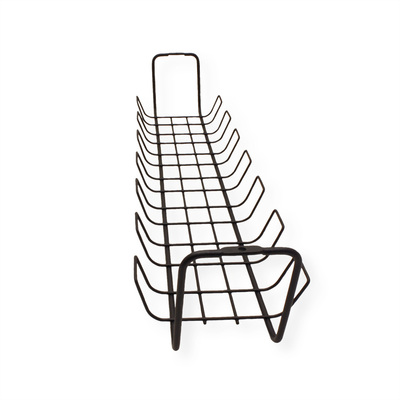 Káblový organizér, žľab na káble pod stôl, 600x132x99mm (DxHxV), čierny, 2ks/bal
