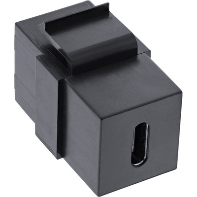 Modul USB 3.1 CF/CF, Keystone, čierny
