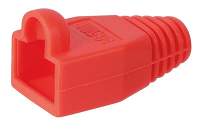 Krytka na konektor RJ45, červená