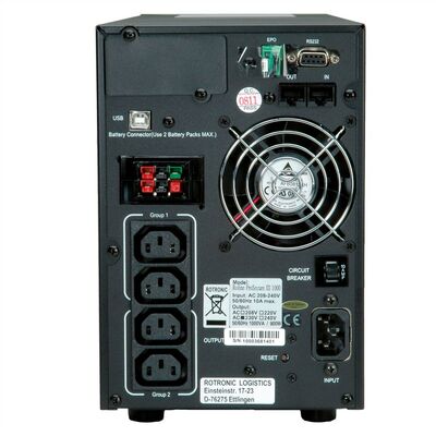 UPS Záložný zdroj, ProSecure III 1000VA/900W - Online UPS Záložný zdroj