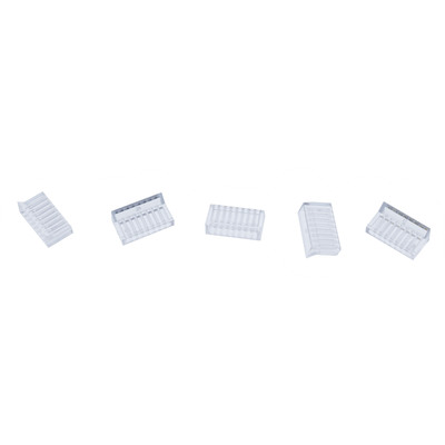 Konektor 8/8 RJ45 cat.6a, tienený + krytka sivá, s vodiacou vložkou, 100ks/bal