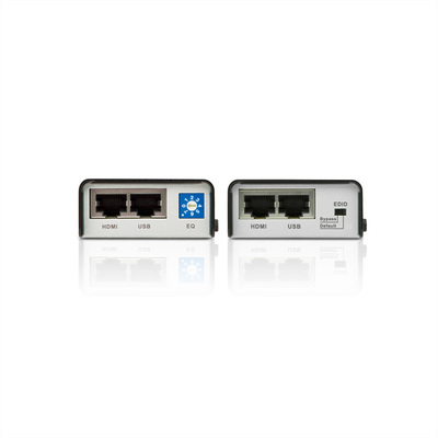 Predĺženie HDMI cez 2xTP do 60m, USB
