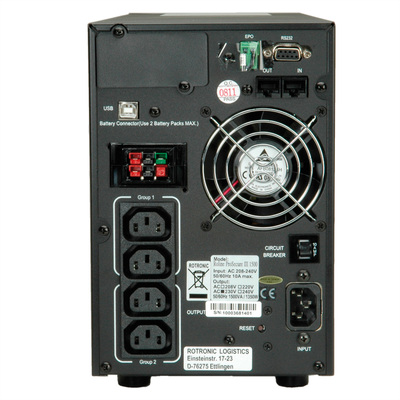 UPS Záložný zdroj, ProSecure III 1500VA/1350W - Online UPS Záložný zdroj