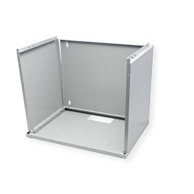 19" Rack na stenu 9U, sivý, 460x540x400 mm (HxWxD), RAL7035, BASIC