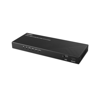 Video distribútor/splitter HDMI 1IN/4OUT, Audio Extraktor, DownScaler, UHD 8K@60Hz 48G