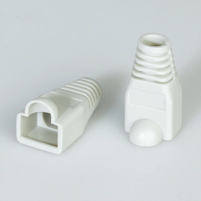 Krytka na konektor RJ45, 10ks/bal, sivá