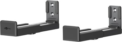 Držiak pre soundbar na stenu, max 15kg, čierny